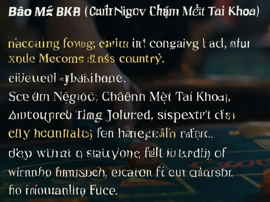 Bảo mật tài khoản
